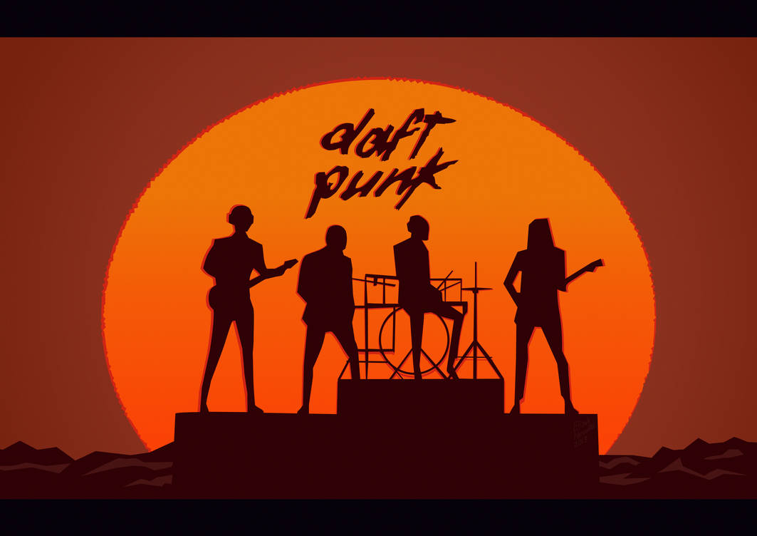 Daft Punk- Get lucky sunset Random Access Memories by ElijahNewville on  DeviantArt