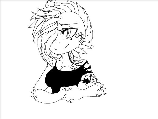 Messy hair (sketch) by Mesudesu on DeviantArt
