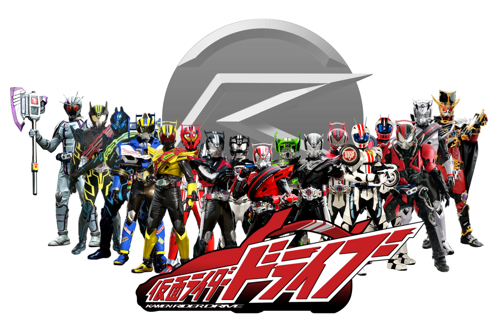 Kamen Rider All Ride Kamen Rider Drive All Riders and Forms by omphramz on DeviantArt