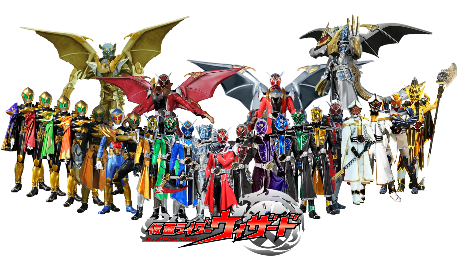 Kamen Rider Wizard All Riders and Forms by omphramz on DeviantArt