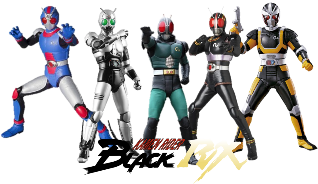 Kamen Rider Black RX All Riders and Forms by omphramz on DeviantArt