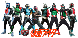 Kamen Rider 1 All Riders and Forms