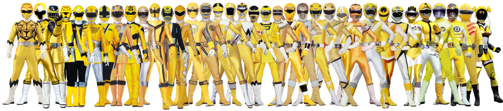 Sentai Yellow Super Sentai All Yellow by omphramz on DeviantArt