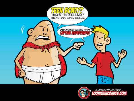 'Teen Boat Meets Captain Underpants..'