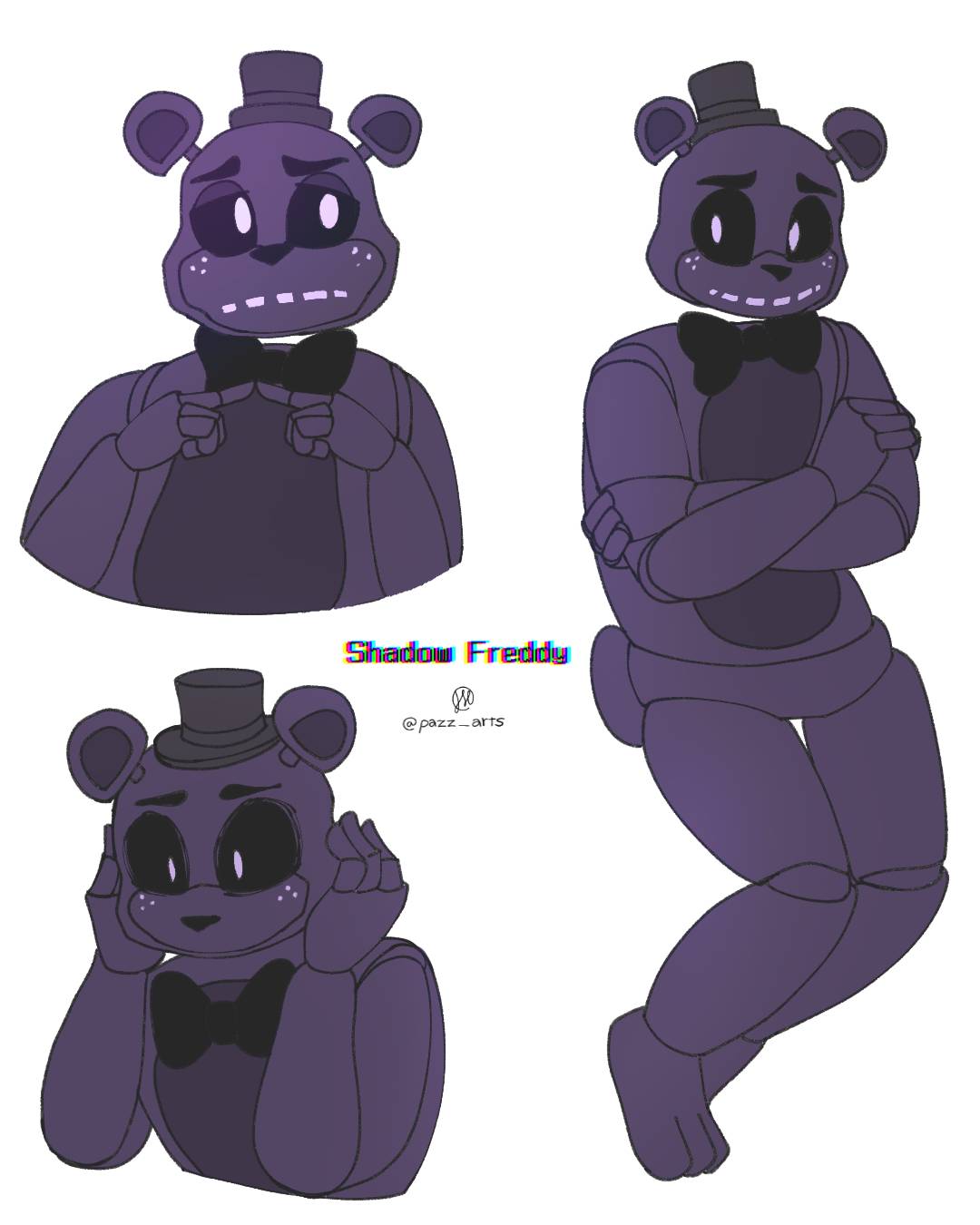 Shadow Freddy by PazzArts on DeviantArt