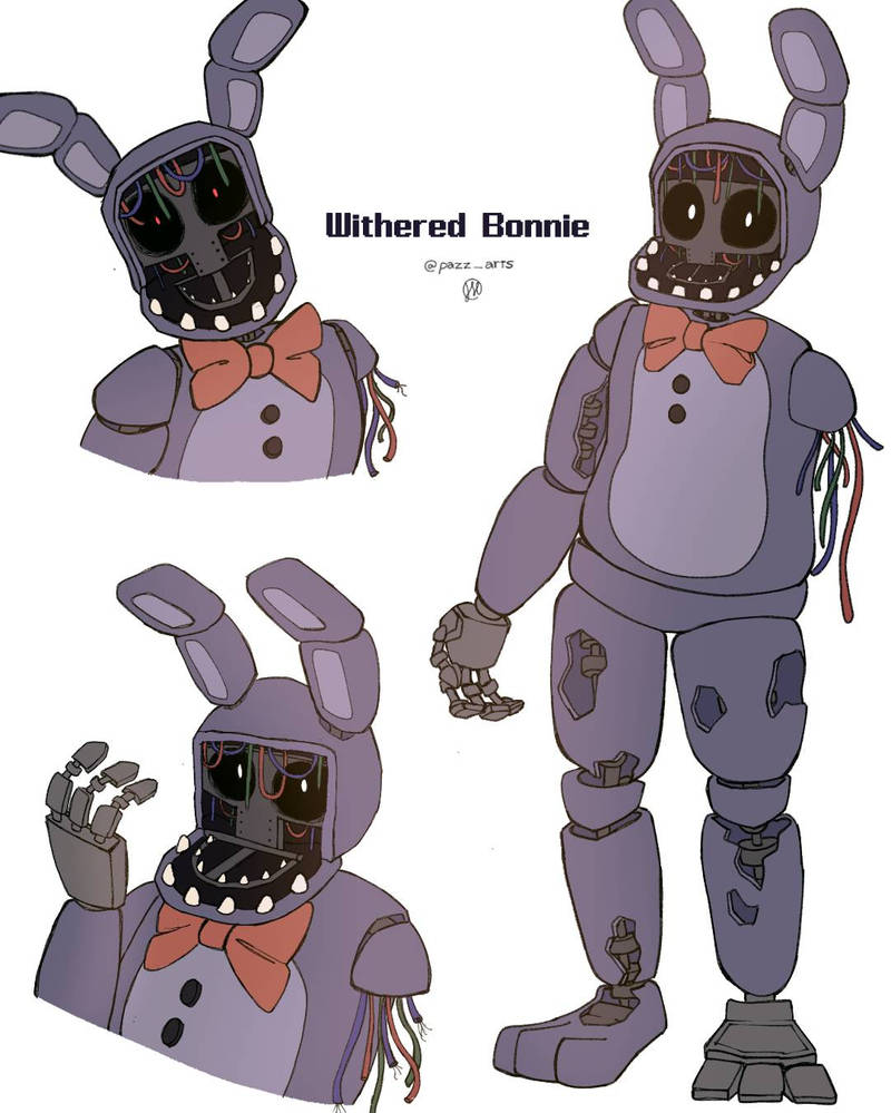 Withered Chica by PazzArts on DeviantArt