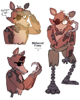 Withered Foxy 