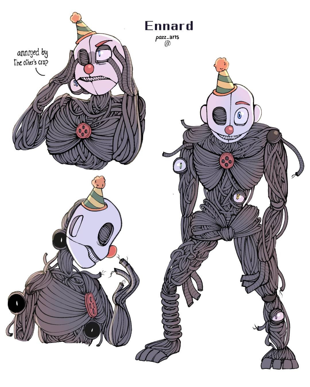 Ennard by PazzArts on DeviantArt