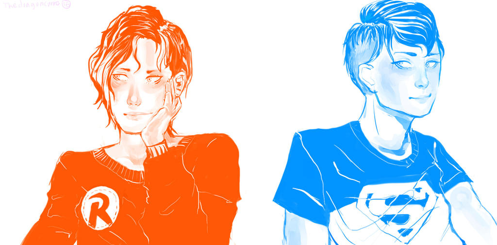 Tim and Kon by thedragoncurve on DeviantArt