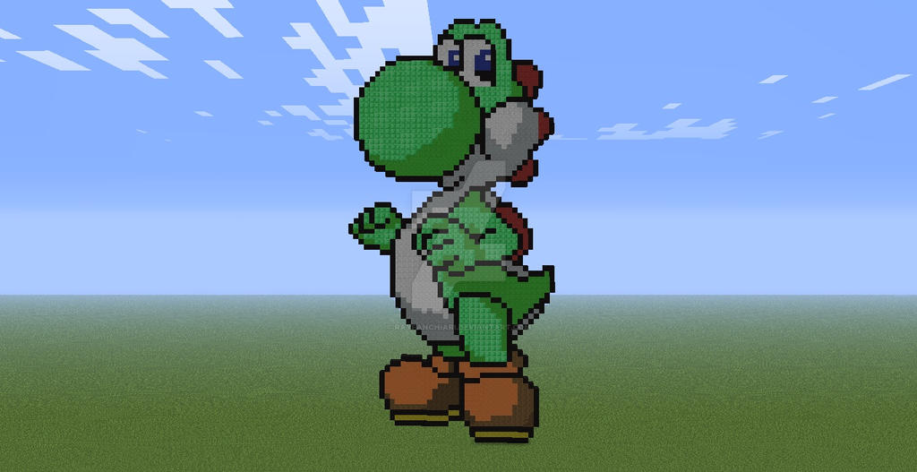 Yoshi Minecraft By RayFanChiari On DeviantArt