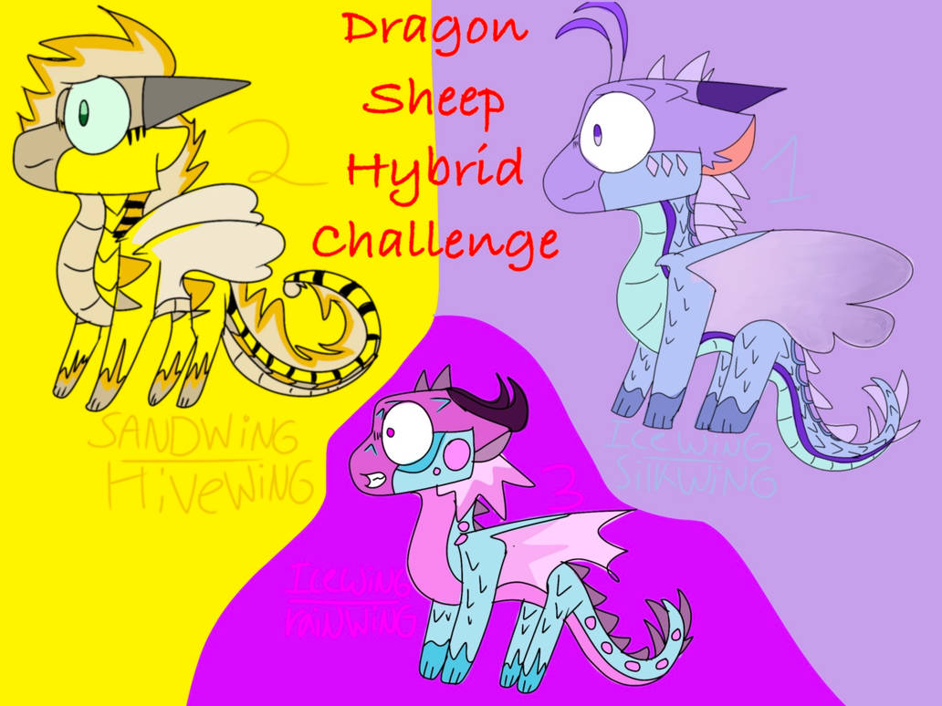 Dragon sheep hybrid challenge by IvyvineTheDragon on DeviantArt