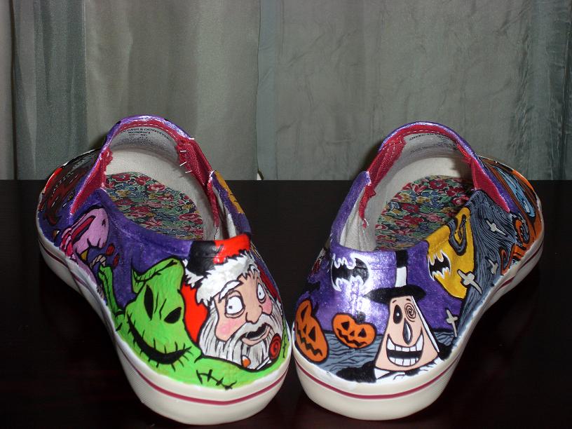 The Nightmare Before Christmas Handpainted Shoes