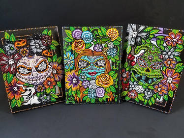 Nightmare Before Christmas Sugar Skull Frame set