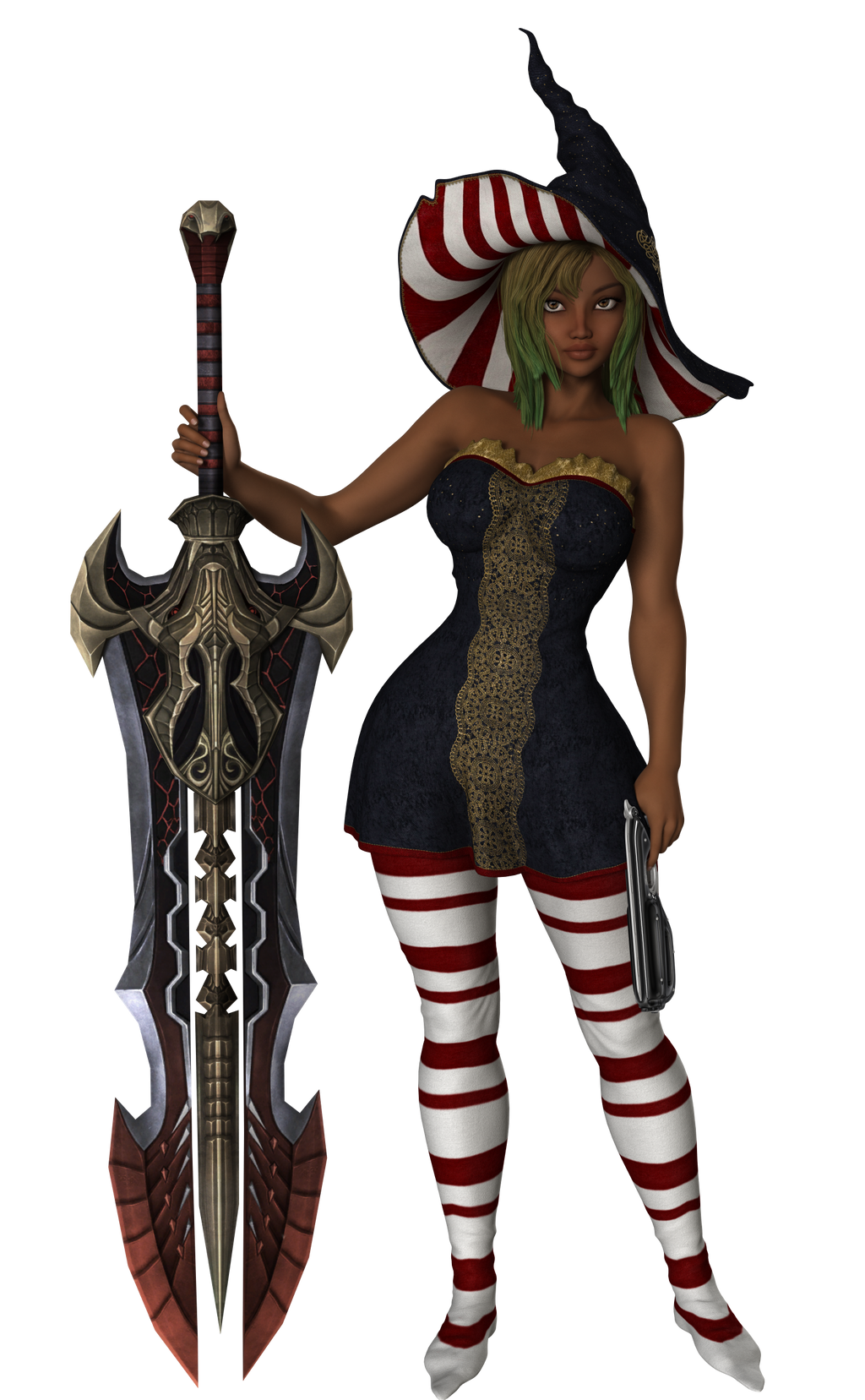 STOCK Polynesian Blade Witch - Rated PG