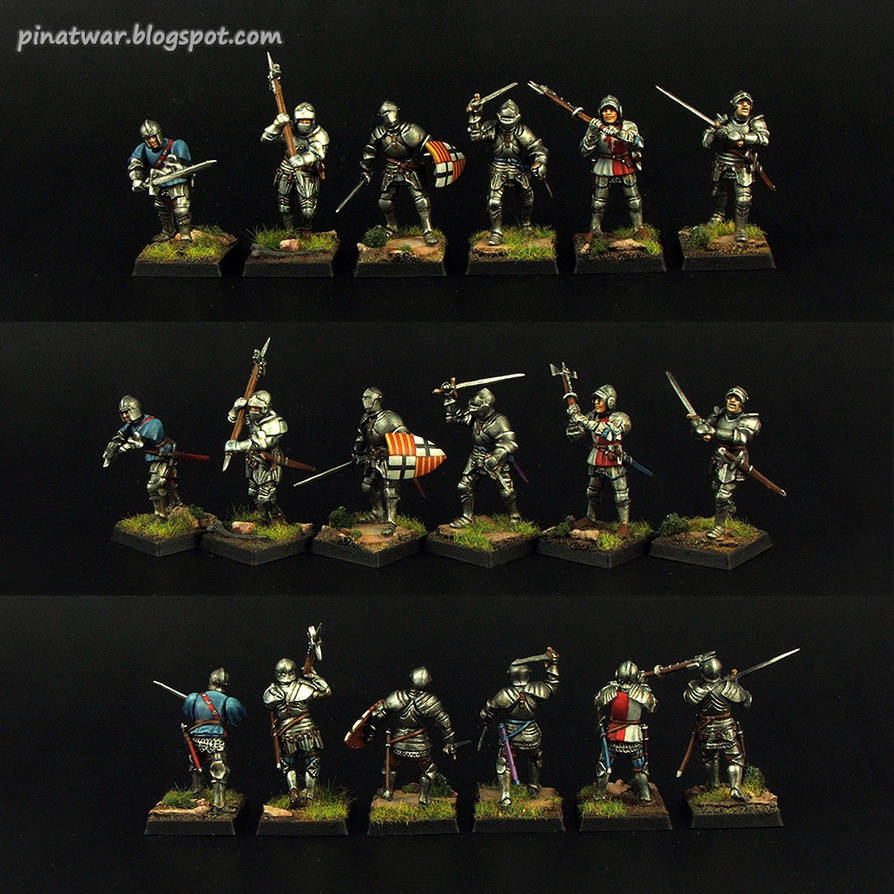 Historicals Miniature Review: Perry Miniatures Foot Knights (1450
