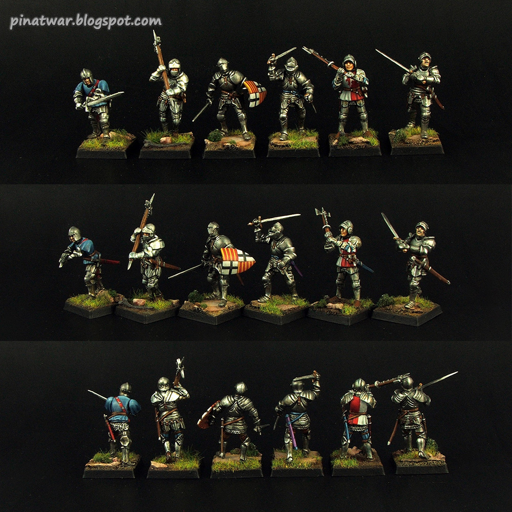 Perry Miniatures 1450-1500 Foot Knights #1 by KorNat on DeviantArt