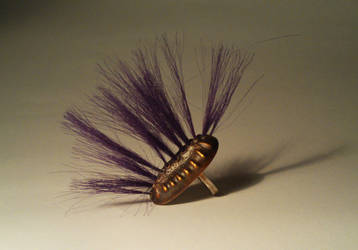 Purple Bug Ring