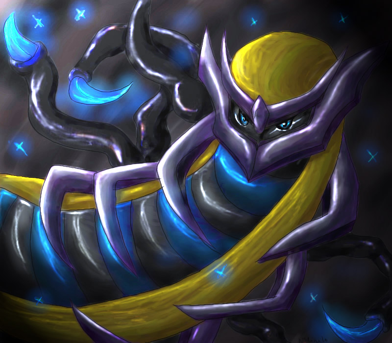 Shiny Giratina by Twarda8 on DeviantArt