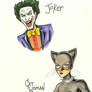 Joker and Catwoman