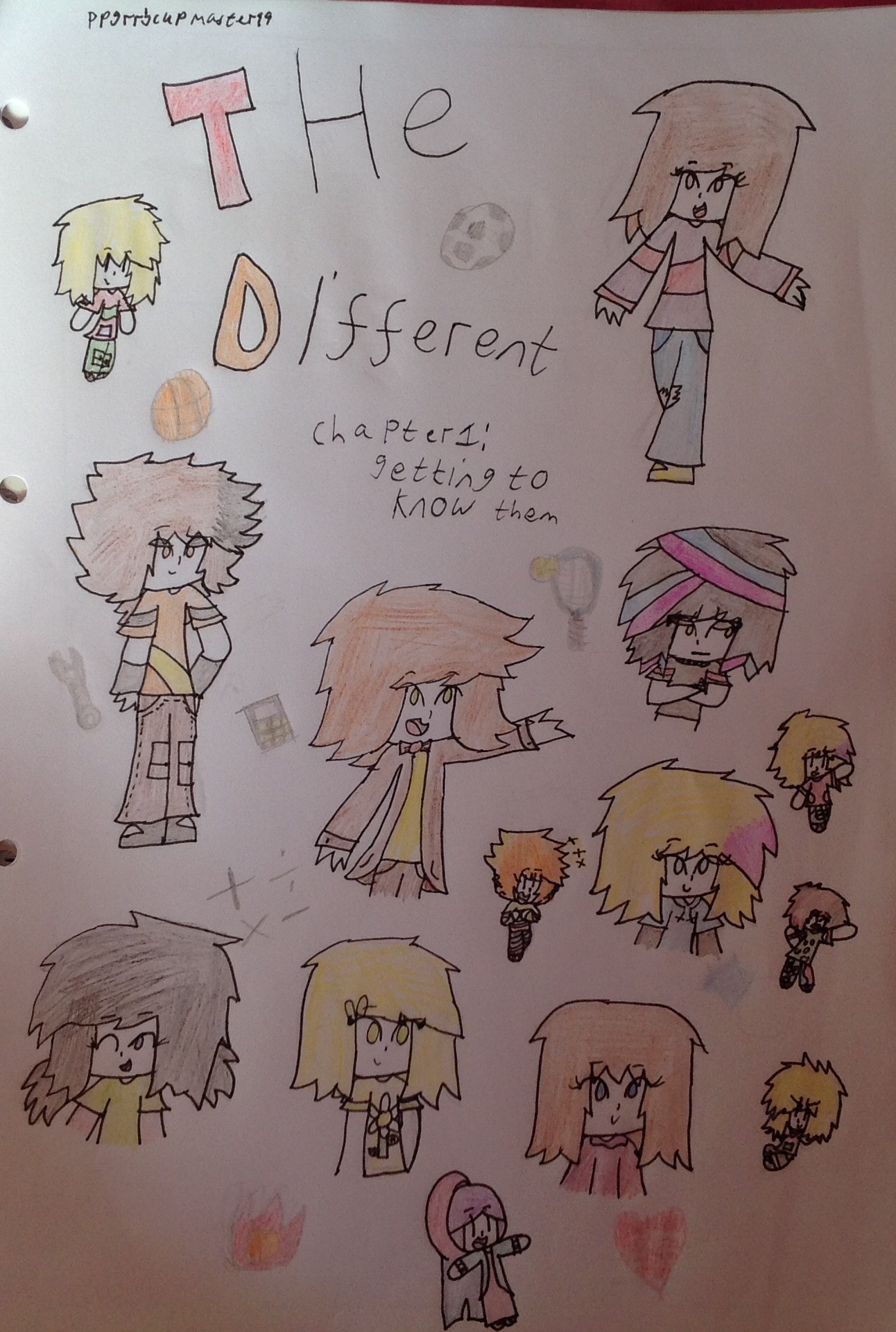 The different: chapter 1- getting to know them by Creative-Blade99 on ...