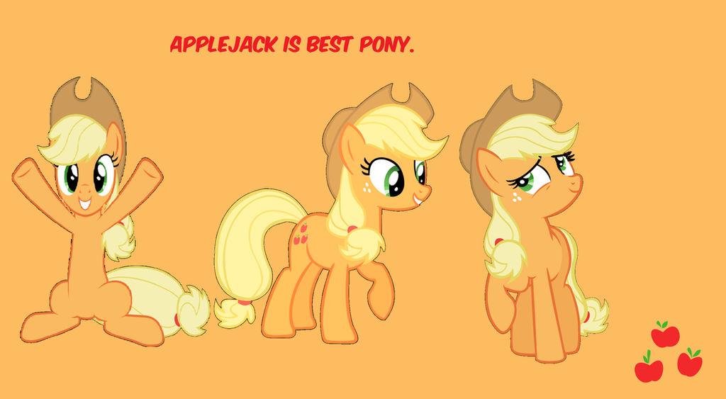 Applejack is best pony wallpaper