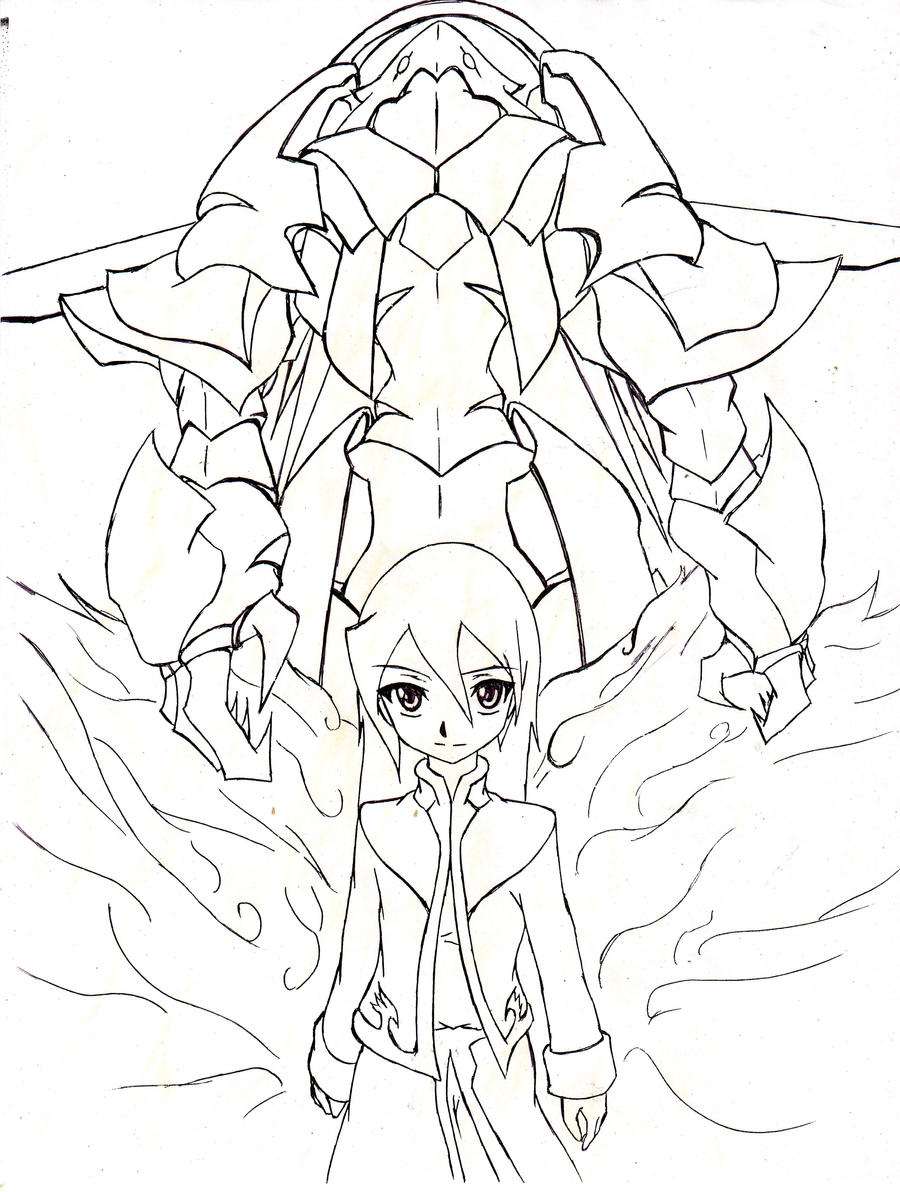 anime_nocolor by sojourniruru on DeviantArt