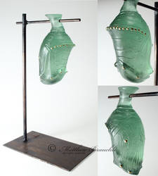 Matthew Brauchli - Chrysalis -  Cast Glass