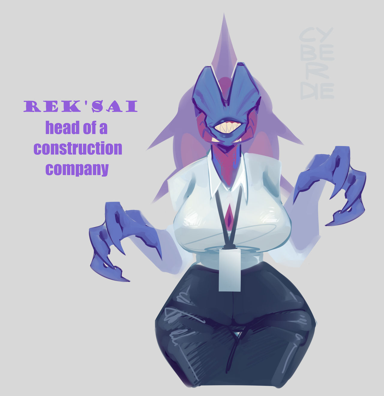 Plush Reksai office au REKSAI by CYBERDIII11E on DeviantArt