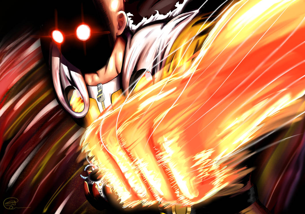 Saitama Serious Punches by Piece0fch33se on DeviantArt