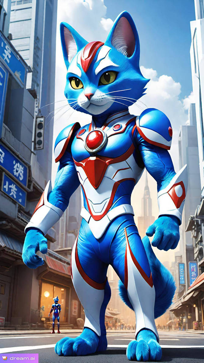 AI Ultraman Blue Cat By AMIRULcat On DeviantArt ai-ultraman-blue-cat-by-amirulcat-on-deviantart