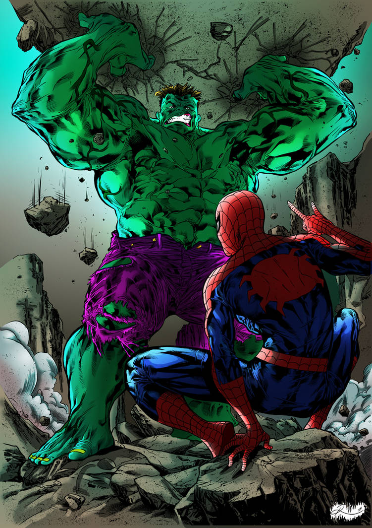 Человека паука халка игра. Спайдер Халк Марвел. Халк и человек паук. Марвел Халк человек паук. Халк против человека паука.