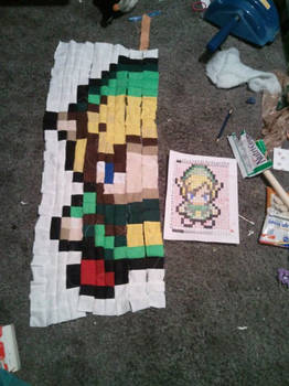 Pixel Pillow Progress