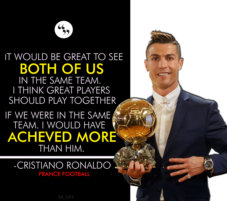 Cristiano Ronaldo Ballon D'or by shumail10 on DeviantArt