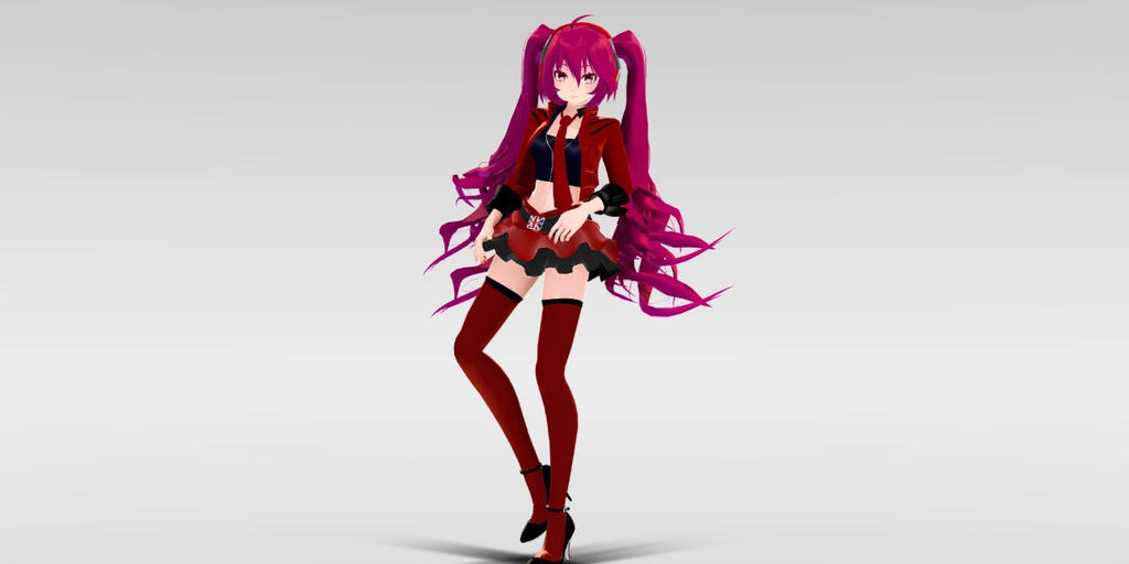 MMD: model to order by KlaidAstoria on DeviantArt