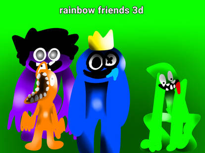Rainbow Friends - Blue by HallieDrawz on DeviantArt