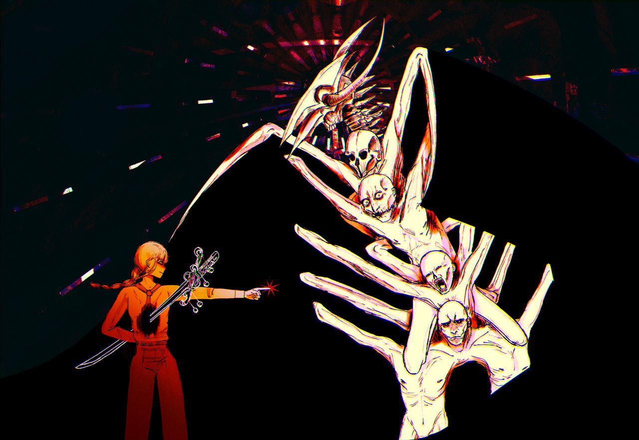 makima vs the darkness devil by stormspanner on DeviantArt