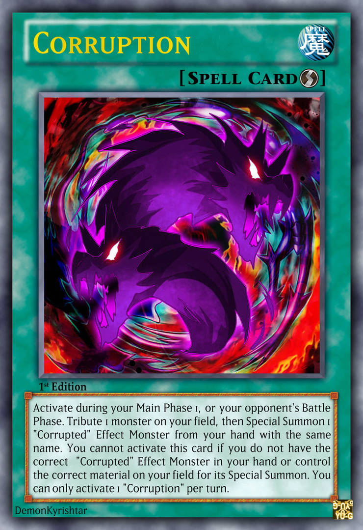 Corruption by DemonKyrishtar on DeviantArt