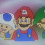 Toad, Mario and Luigi