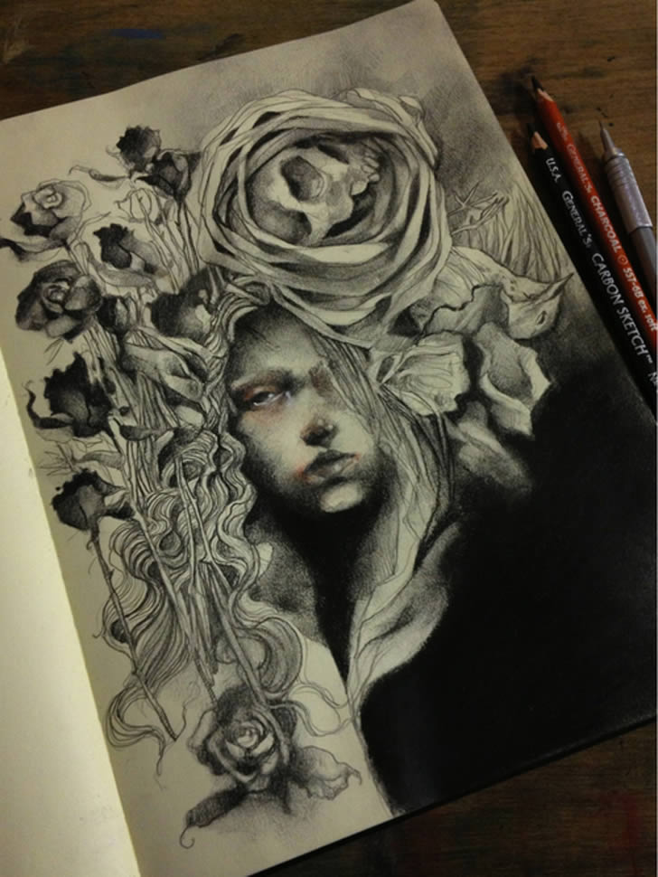 Amazing Sketchbook Drawings (1)