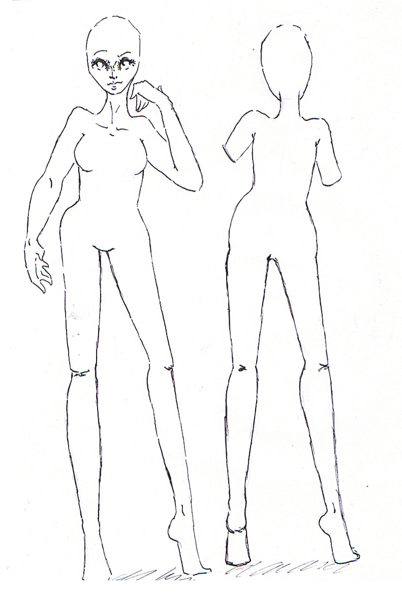 female fashion figure