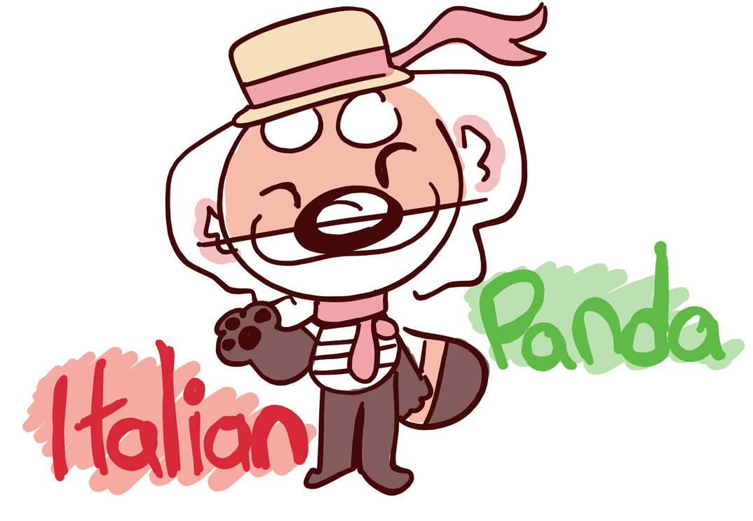 Italian Panda by ItalianRedPanda on DeviantArt