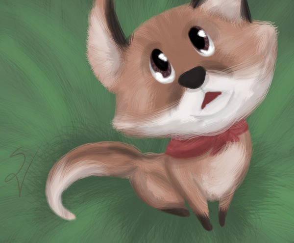 Fox Speedpaint by SOSArtStuff on DeviantArt