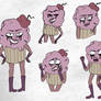 Rotten Cupcake sketches  (1)