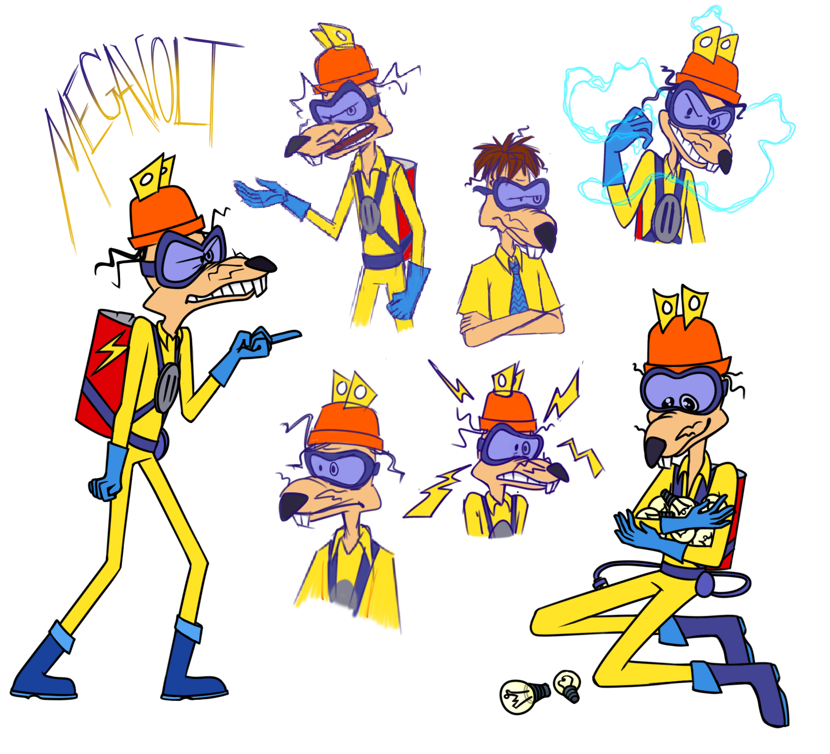 Deviantart Megabolt Megavolt Doodles by Demon-Bugz on DeviantArt