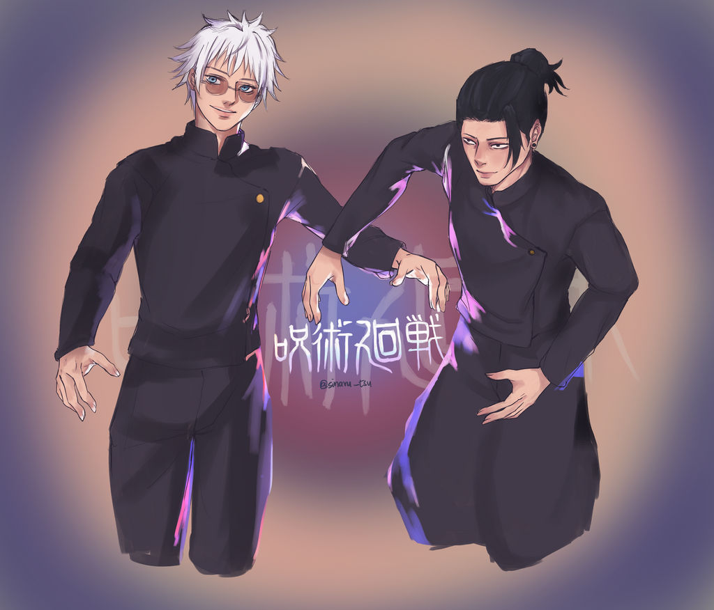 Jujutsu Kaisen Geto Suguru And Gojo Satoru By Anekanr On DeviantArt jujutsu-kaisen-geto-suguru-and-gojo-satoru-by-anekanr-on-deviantart