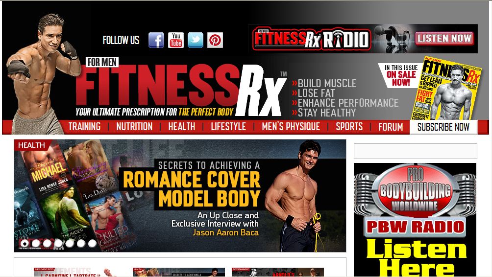 Fitness RX interview Jason Aaron Baca