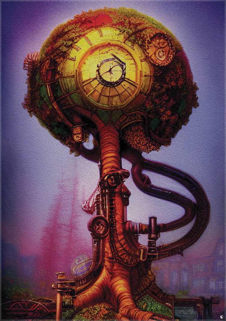 Steampunk Tree by MilaAbbott on DeviantArt