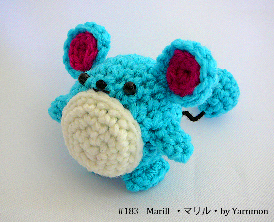 Marill Pokemon Amigurumi