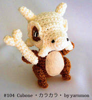 Cubone Pokemon Amigurumi