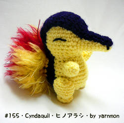 Cyndaquil Pokemon Amigurumi Plush